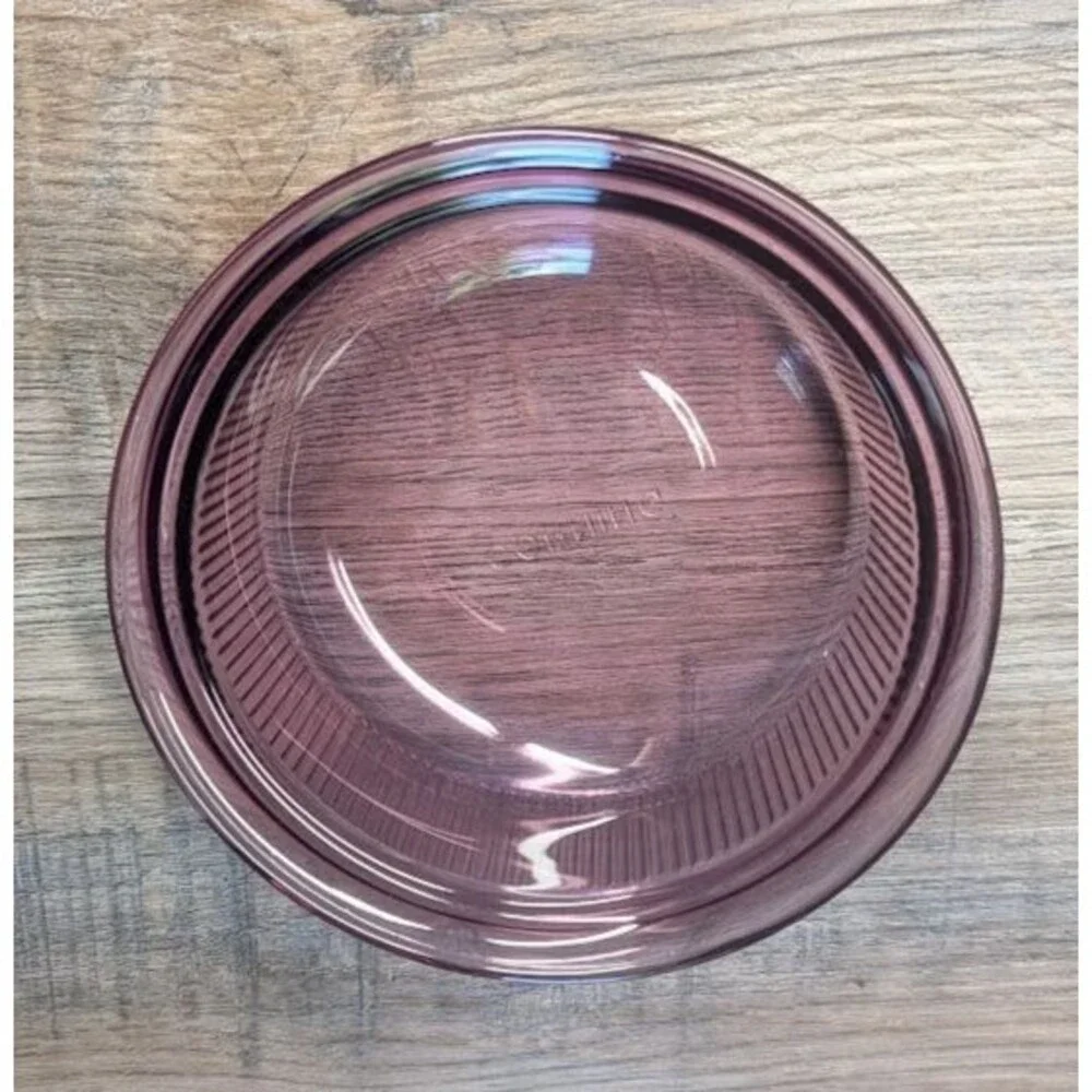 Corning C-16 B Cranberry Vision Ware 1 Pint Bowl Dish 450 ML -NO LID